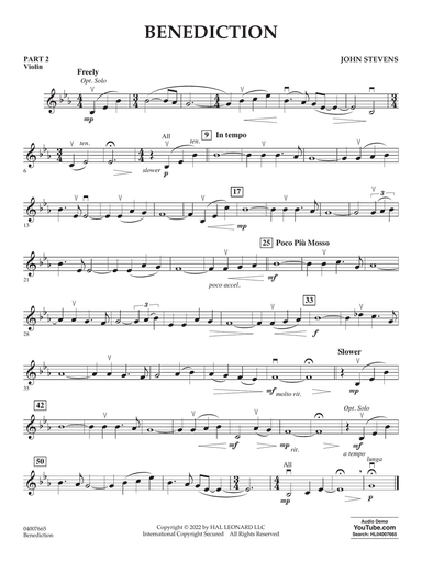 Benediction - Pt.2 - Violin