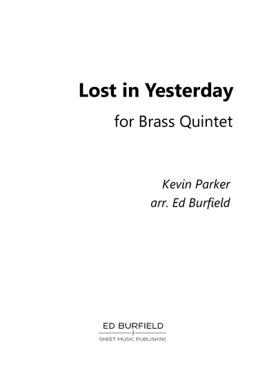 Lost In Yesterday