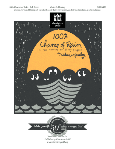 100% Chance of Rain - Piano/Vocal Score (New Edition)