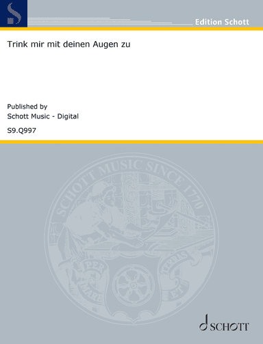 Trink mir mit deinen Augen zu