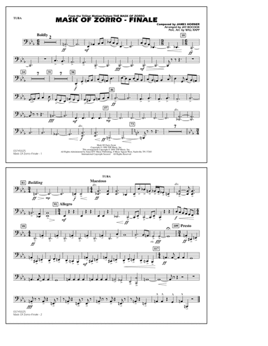 The Mask of Zorro - Finale (arr. Jay Bocook) - Tuba