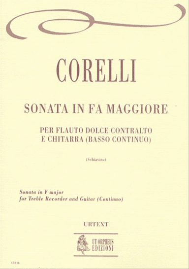 Sonata in F Major for Treble Recorder and Guitar