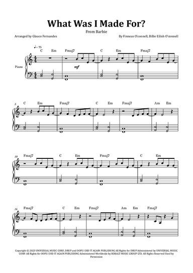 What Was I Made For?