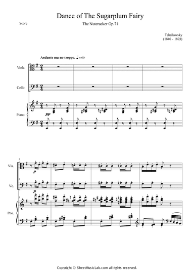 Nutcracker Op.71a - Dance Of The Sugarplum Fairy