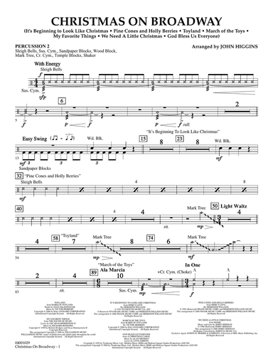 Christmas on Broadway - Percussion 2