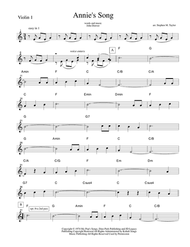 Annie's Song