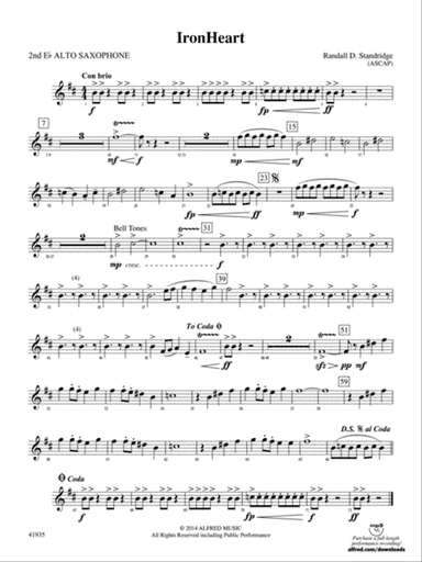 IronHeart: 2nd E-flat Alto Saxophone