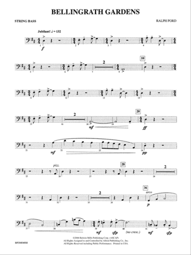 Bellingrath Gardens: String Bass