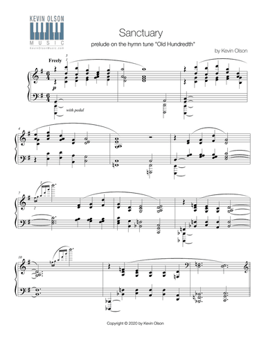 Sanctuary (Prelude on the Hymn Tune "Old Hundredth")