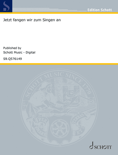 Jetzt fangen wir zum Singen an