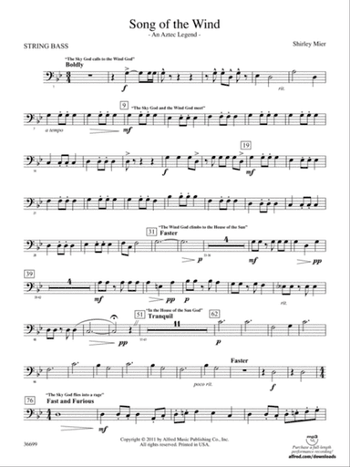 Song of the Wind: (wp) String Bass