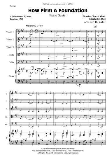 How Firm A Foundation