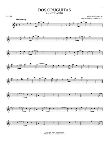 Dos Oruguitas (from Encanto)