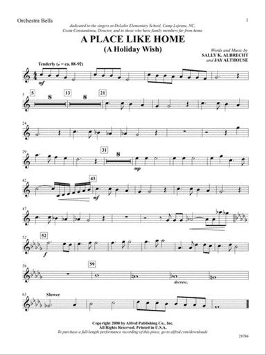 A Place Like Home (A Holiday Wish): Bells