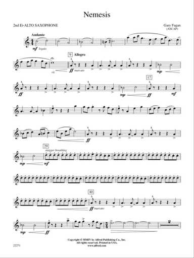 Nemesis: 2nd E-flat Alto Saxophone