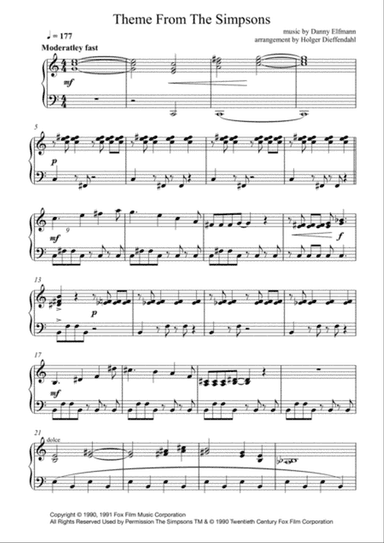 Theme From The Simpsons