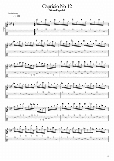 Capricio No 12