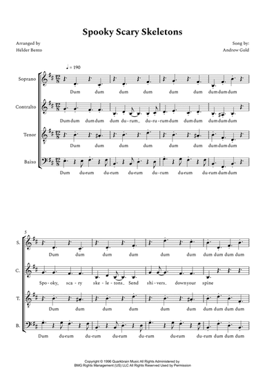 Spooky Scary Skeletons