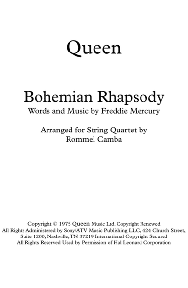 Bohemian Rhapsody