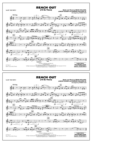 Reach Out (I'll Be There) (arr. Cox) - 3rd Bb Trumpet