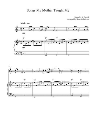Songs My Mother Taught Me