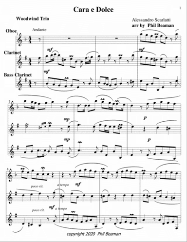 Cara e Dolce-Scarlatti-Woodwind Trio 2