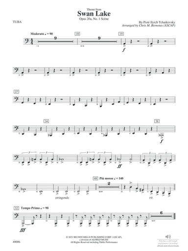 Theme from Swan Lake: Tuba