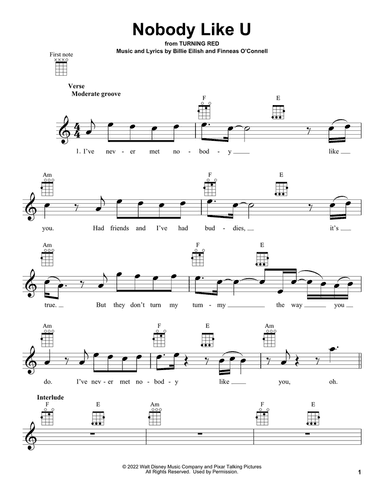 Nobody Like U (from Turning Red)