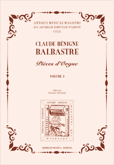 Pièces d'Orgue vol. 3