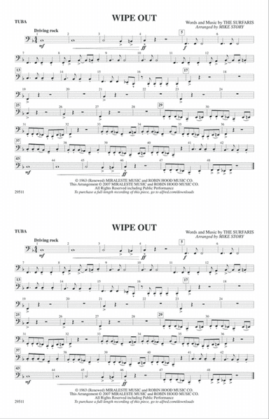 Wipe Out: Tuba