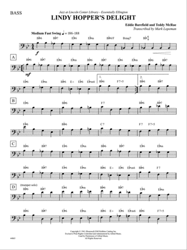 Lindy Hopper's Delight: String Bass