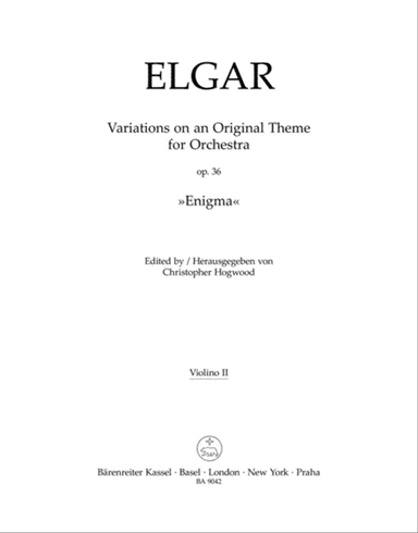 Variations on an Original Theme for Orchestra op. 36 'Enigma'