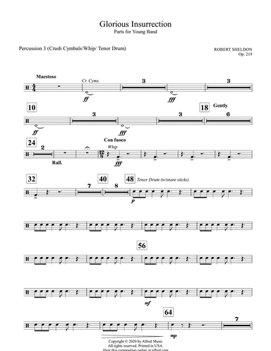 Glorious Insurrection: 3rd Percussion