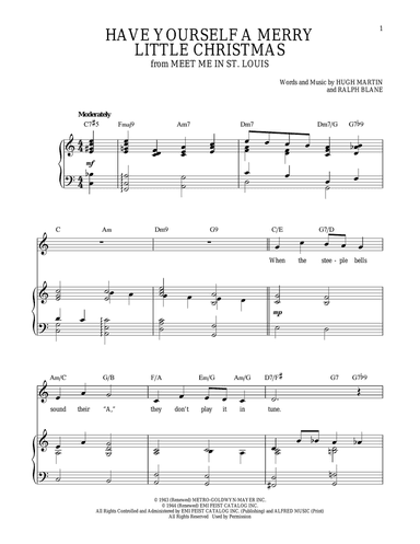 Have Yourself A Merry Little Christmas (arr. Richard Walters)