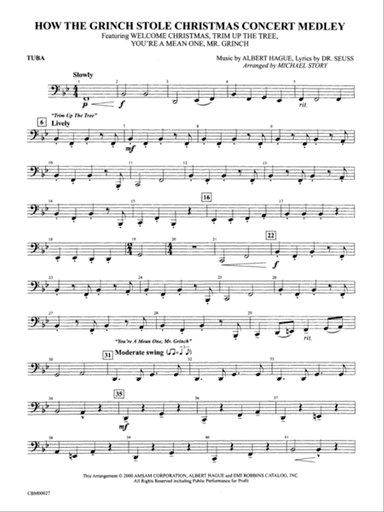 How the Grinch Stole Christmas: Tuba