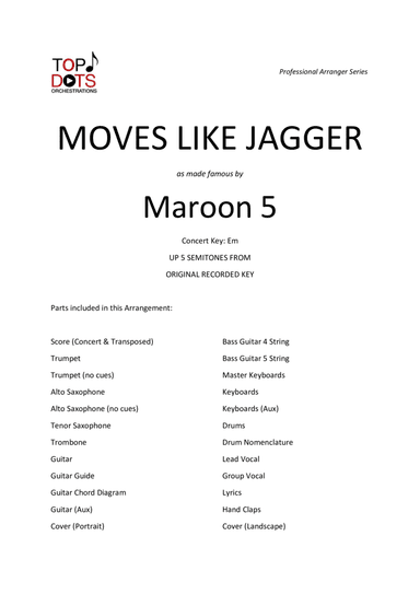 Moves Like Jagger