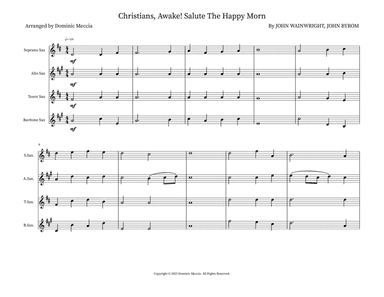 Christians, Awake! Salute The Happy Morn