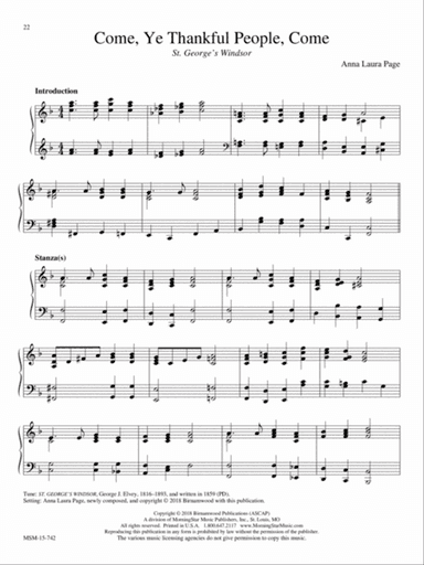 Come, Ye Thankful People, Come (Downloadable)