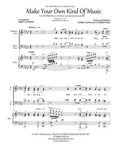 Make Your Own Kind Of Music
