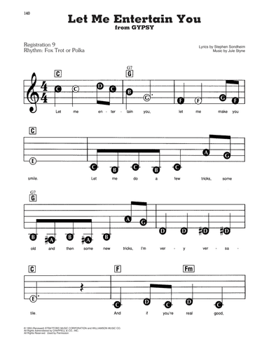 Let Me Entertain You (from Gypsy)