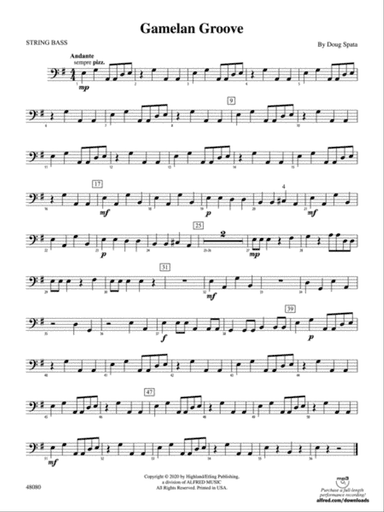 Gamelan Groove: String Bass