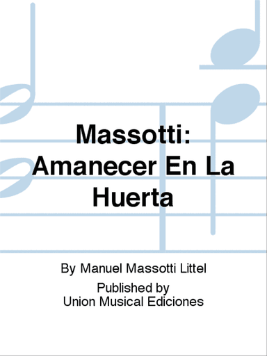 Amanecer En La Huerta