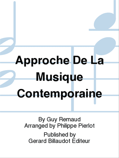 Approche De La Musique Contemporaine
