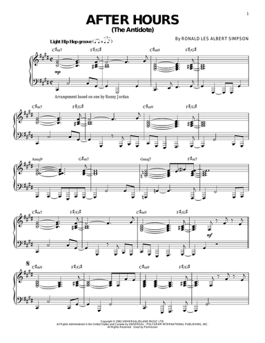 After Hours (The Antidote)