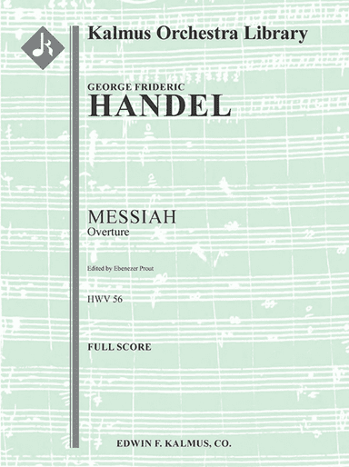 Messiah, HWV 56 -- Overture (ed. Prout)