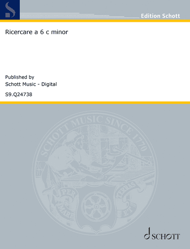 Ricercare a 6 c minor