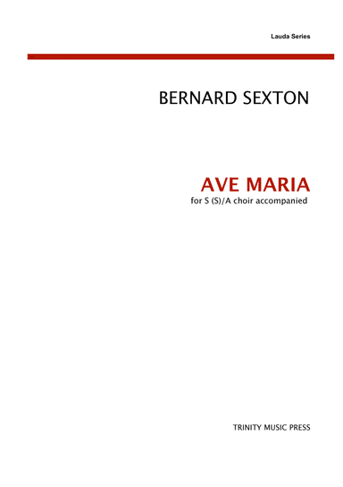 Ave Maria for S.A. voices
