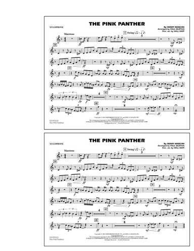 The Pink Panther - Xylophone