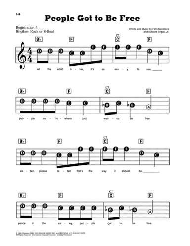 People Got To Be Free