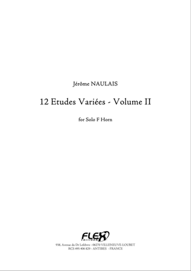 12 Etudes Variees - Volume II